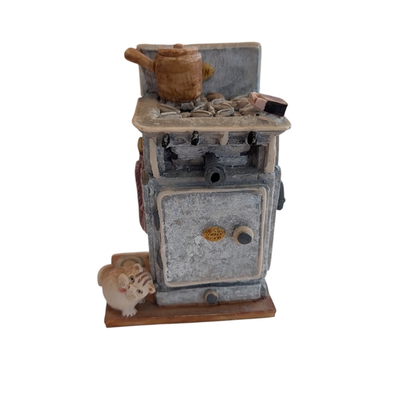 Vintage Colour Box Cats Gas Stove by Peter Fagan – 1983 Hand painted In Scotland - Picture 6 of 15